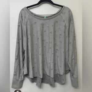 EUC Honeydew Intimates Star Print Longsleeve & Shorts Set | Women’s Pajama Set